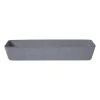 Xenos Manden|Manden-Mand vilt langwerpig - grijs - 6x36x14 cm