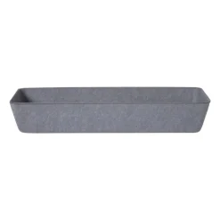 Xenos Manden|Manden-Mand vilt langwerpig - grijs - 6x36x14 cm