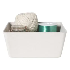 Xenos Manden|Manden-Mand vilt middel - wit - 11x25x25 cm