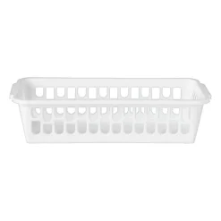 Xenos Manden|Manden-Mandje wit - 4.5x19x9.2 cm