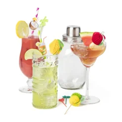 Xenos Glazensets|Cocktailglazen-Margaritaglas - 300 ml - set van 4