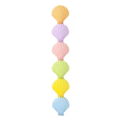 Xenos Stiften-Markeerstiften schelpen - set van 6