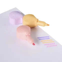 Xenos Stiften-Markeerstiften schelpen - set van 6