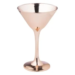 Xenos Cocktailglazen-Martiniglas koper - koperkleurig - 160 ml