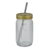 Xenos Mason Jars-Mason jar goud - 450 ml