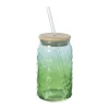 Xenos Mason Jars-Mason jar iriserend - groen - ø7.5x14 cm
