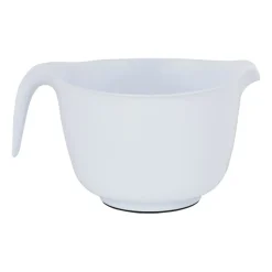 Xenos Keukengerei-Mengkom anti-slip - wit- 3 liter