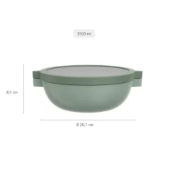 Mepal Broodtrommels-lunchbowl - lichtgroen - 8.5x24x20.7 cm