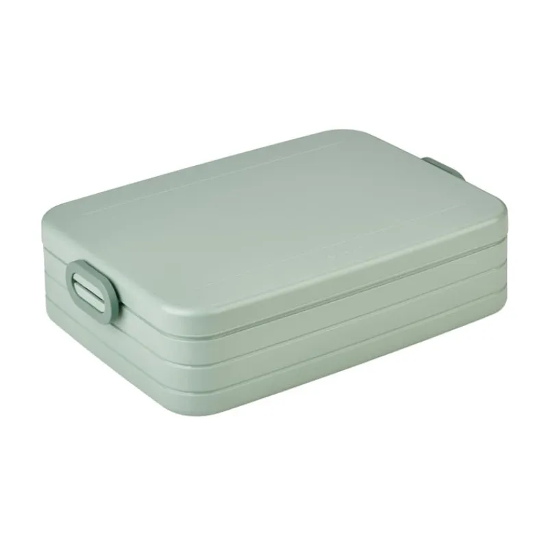 Mepal Broodtrommels-lunchbox groot - lichtgroen - 6.5x25.5x17 cm