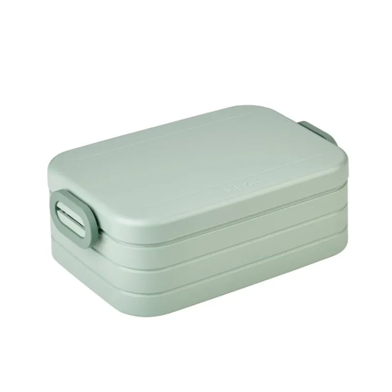 Mepal Broodtrommels-lunchbox middel - lichtgroen - 6.5x18x12 cm
