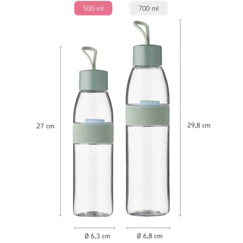 Mepal Drinkflessen-waterfles klein - lichtgroen - 500 ml