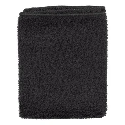 Xenos Schoonmaakdoekjes-Microvezeldoekjes zwart - set van 3 - 32x36 cm