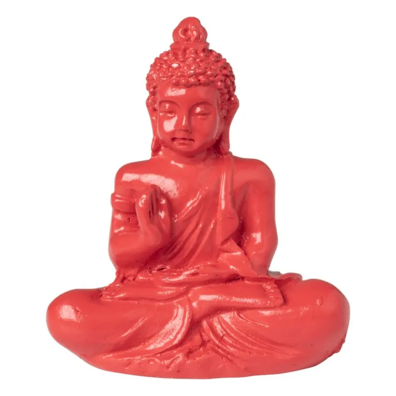 Xenos Boeddha Beelden|Decoratieve Beelden-Mini boeddha - diverse kleuren - 5 cm