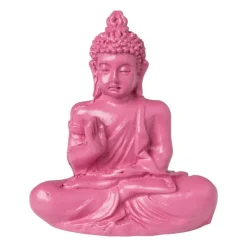 Xenos Boeddha Beelden|Decoratieve Beelden-Mini boeddha - diverse kleuren - 5 cm