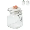 Xenos Voorraadpotten|Kerstcadeaus-Mini weckpot kerst - transparant - 90 ml - diverse varianten