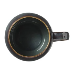 Xenos Mokken-Mok bol reactive glaze - blauw - 480 ml