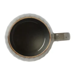 Xenos Mokken-Mok bol reactive glaze - grijs - 480 ml