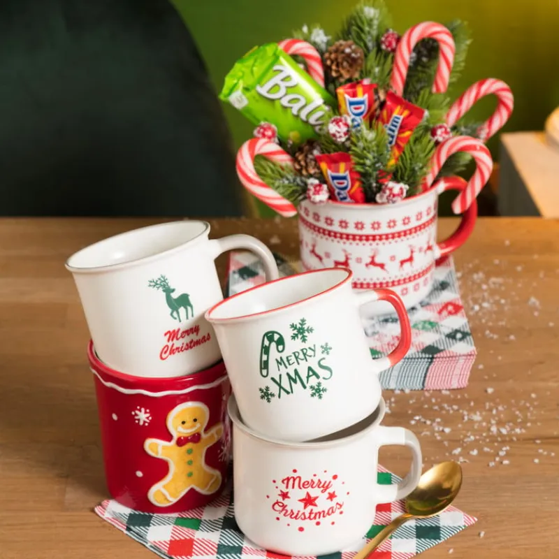 Xenos Mokken|Kerstcadeaus-Mok Gingerbread - 300 ml