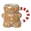 Xenos Kerst|Kerstcadeaus-Mok gingerman - bruin