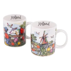 Xenos Holland Souvenirs-Mok Holland - diverse varianten -35 cl