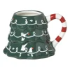 Xenos Kerstcadeaus|Kerstmokken-Mok kerstboom - groen