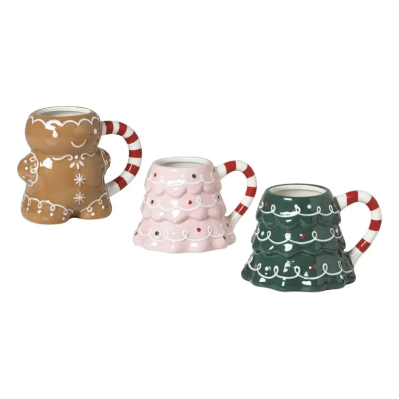 Xenos Kerstcadeaus|Kerstmokken-Mok kerstboom - groen