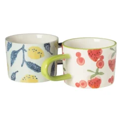 Xenos Mokken-Mok met citroenen - multicolor - 200 ml