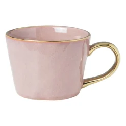 Xenos Mokken-Mok met gouden oor - roze - 250 ml