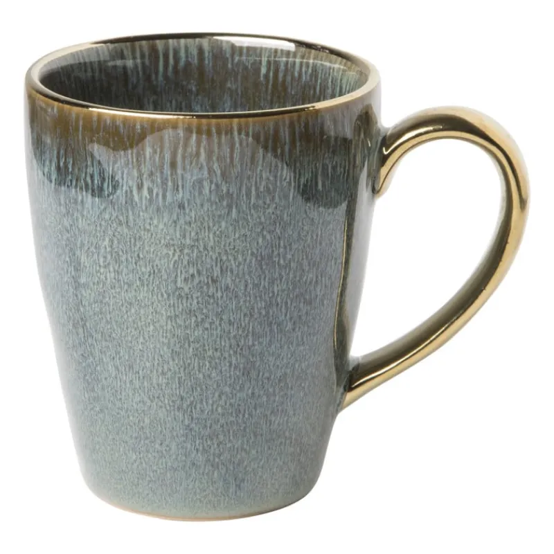 Xenos Mokken-Mok met gouden oortje - groen - 250 ml
