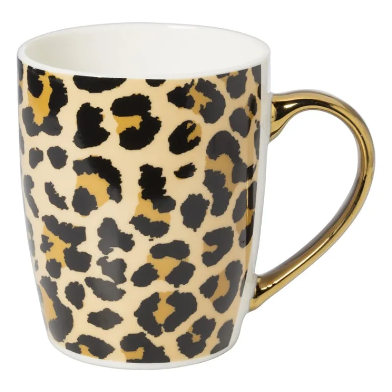 Xenos Mokken|Kerstcadeaus-Mok panter - 340 ml