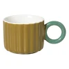 Xenos Mokken-Mok ribbel - geel/groen - 200 ml