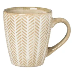 Xenos Mokken-Mokje relief - beige - 175 ml