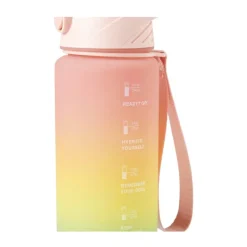 Xenos Drinkflessen|Kerstcadeaus-Motivatie waterfles 1 liter - regenboog