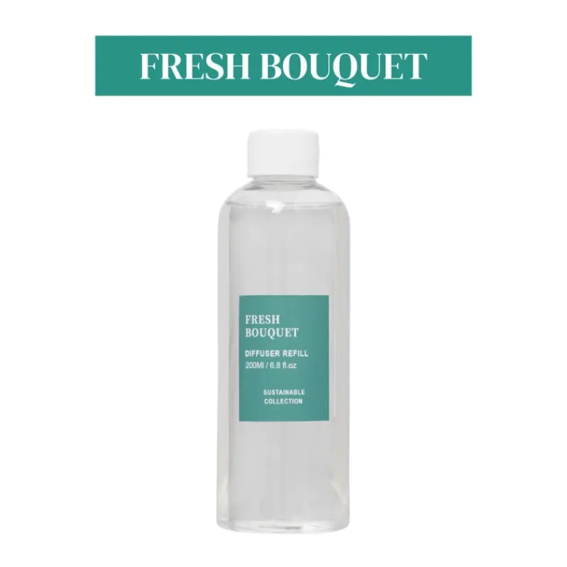 Xenos Geurolie-Navulling geur olie - fresh bouquet - 200 ml