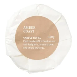 Xenos Geurkaarsen|Geurkaarsen-Navulling geurkaars - amber coast - 350 gram