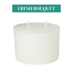 Xenos Geurkaarsen|Geurkaarsen-Navulling geurkaars - fresh bouquet - 350 gram