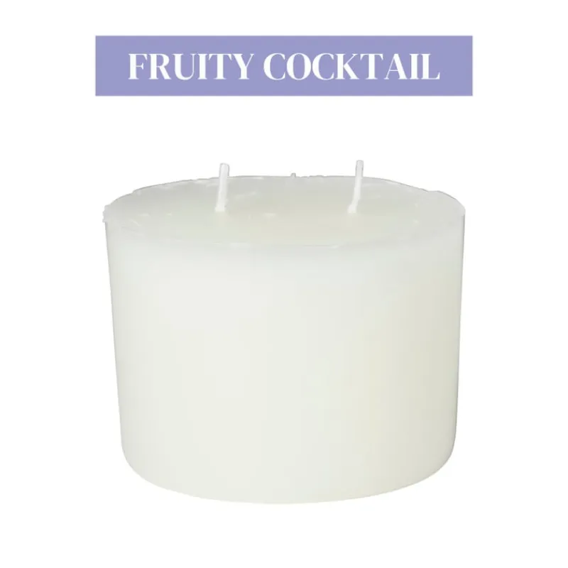 Xenos Geurkaarsen|Geurkaarsen-Navulling geurkaars - fruity cocktail - 350 gram