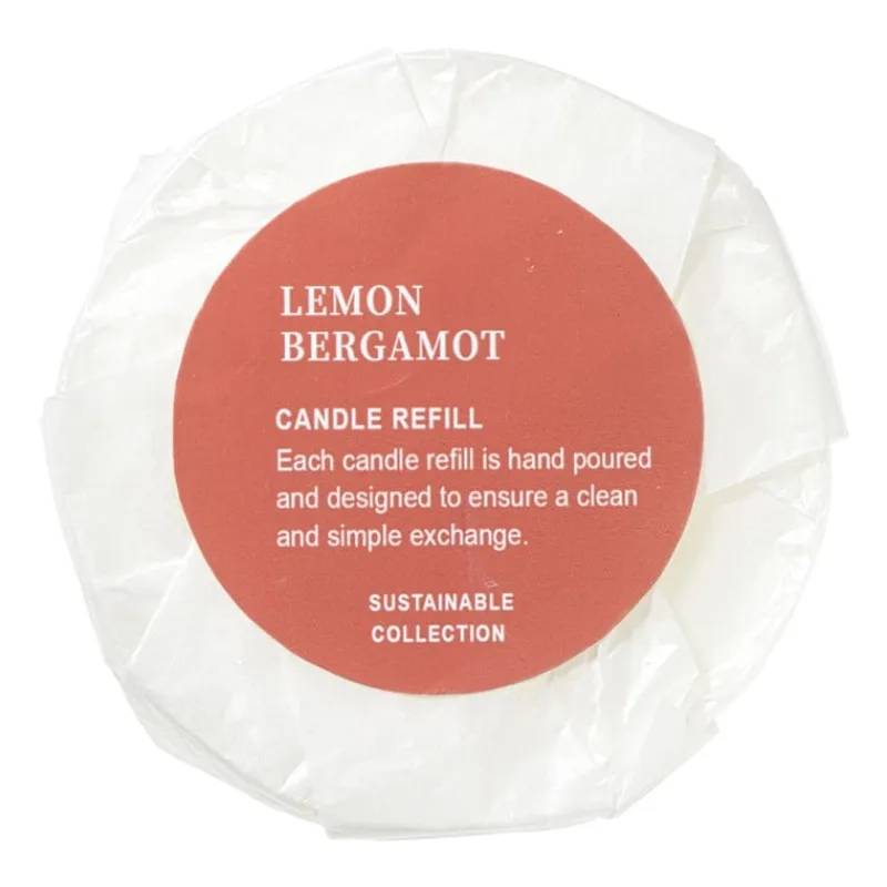 Xenos Geurkaarsen|Geurkaarsen-Navulling geurkaars - lemon bergamot - 350 gram