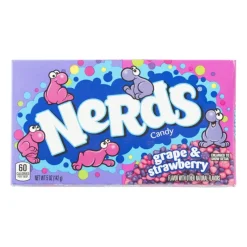 Xenos Amerikaanse Keuken|Snoep-Nerds grape & strawberry - 141 gram