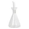 Xenos Kerst Bakken-Olie schenkfles met handvat - glas - 300 ml