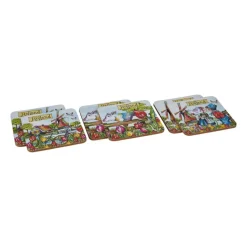 Xenos Holland Souvenirs-Onderzetters Holland - set van 6