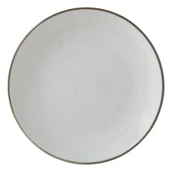 Xenos Borden-Ontbijtbord Emma - wit - ø21 cm