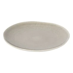 Xenos Borden-Ontbijtbord fuji - beige - ø21x2.1 cm