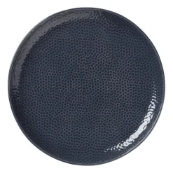 Xenos Borden-Ontbijtbord Liv - donkerblauw - ø21 cm