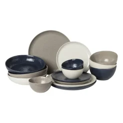 Xenos Borden-Ontbijtbord Liv - wit - ø21 cm