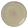 Xenos Borden-Ontbijtbord Toscane - beige - ø20.5 cm