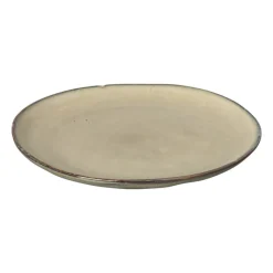 Xenos Borden-Ontbijtbord Toscane - beige - ø20.5 cm
