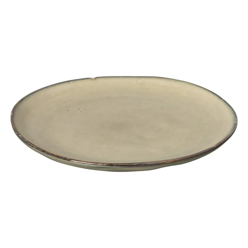 Xenos Borden-Ontbijtbord Toscane - beige - ø20.5 cm
