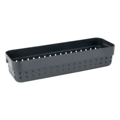Xenos Opbergbakken-Opbergbakje - m - zwart - 7.8x23.8x5 cm