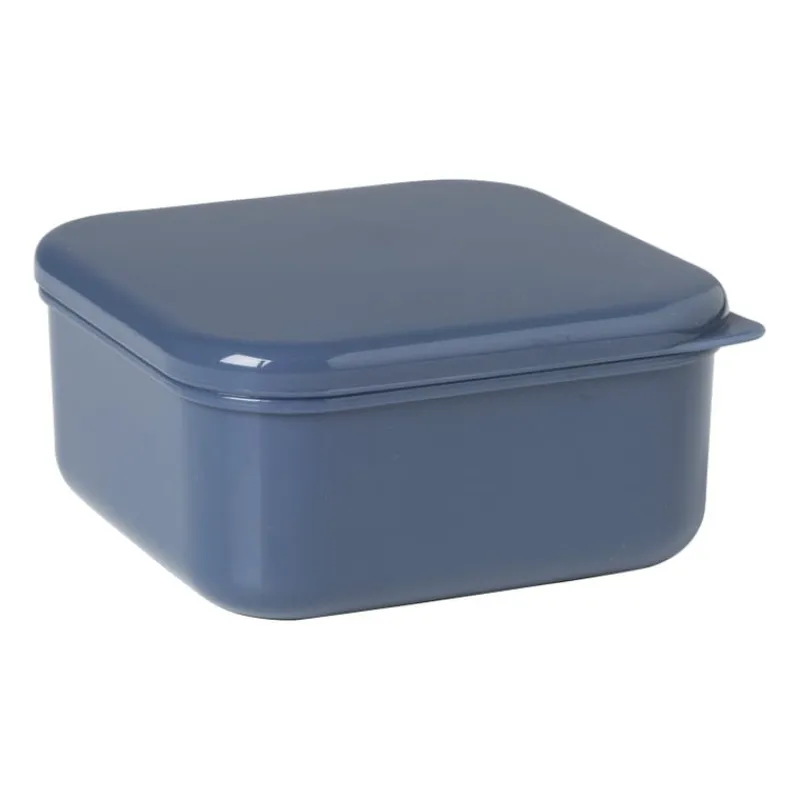 Xenos Broodtrommels-Opbergbakjes set van 3 - groen/blauw/grijs